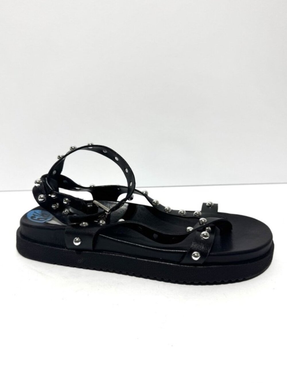 Steve Madden Womens Rango Sandals Black Size 6.5 M